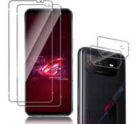 Ckl-Pour Asus Rog Phone 6/6 Pro/Asus Rog Phone 6d / 6d Ultimate ¿2+2 Pièces¿ Verre Trempé + Caméra Arrière Protecteur,9h Dureté Aux Rayures Résistant Verre Trempé,Hd Protection Décran Caméra Film