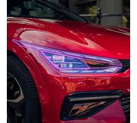 CKLS Film extérieur de Voiture TPU PPF Phares Film Protecteur Anti Rayures Membrane de réparation Réfection de Phare fumé, pour Kia EV6 GT 2021-2023