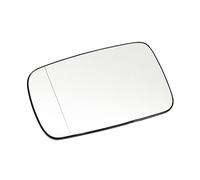 CKLS Verre de Rétroviseur Droite et Gauche Miroir Glace pour BMW E46 3-Series Coupe 1999-2006, Porte Rétroviseur Verre Blanc Chauffé,left-1pcs