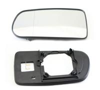 CKLS Verre de Rétroviseur Droite et Gauche Miroir Glace pour Mazda 323 BJ BA Premacy 1998-2004, Porte Rétroviseur Verre Blanc Chauffé,Left 1pcs