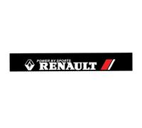 CKPEOR Autocollant de Pare-Brise de Lunette arrière Avant, Autocollant réfléchissant Autocollant Décoration de Couverture pour Renault, 130x21cm