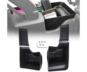 CKPEOR Organiseur de Coffre, Rangement pour puits de Roue RBR, bac latéral pour Jeep Wrangler JL JLU 2/4 Portes 2018-2021, Accessoires intérieurs, Mise à Niveau 2022
