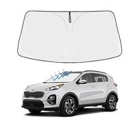 CKPEOR Pare-Brise Pare-Brise, Pare-Soleil Pliable Pare-Soleil pour Kia Sportage 2017-2021, Le Protecteur Bloque Les Rayons UV pour Garder Votre Voiture au Frais