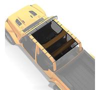 CKPEOR Pare-Soleil supérieur, Pare-Soleil en Maille, écran Bikini Anti-UV pour Jeep Gladiator JT 4 Portes 2018-2022, Polyester Durable