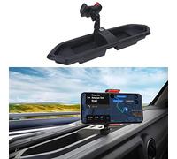 CKPEOR Support de téléphone Multifonction, Support de Radio pour Talkie-walkie, Boulon de Support de Montage pour Jeep Wrangler JL JLU 2018-2021 Gladiator JT