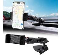 CKPEOR Support de téléphone portable à montage sur tableau de bord compatible avec les Jeep Wrangler JL 2/4 portes 2018-2023 4XE Gladiator JT