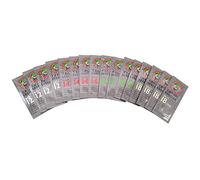 ckpsms Aiguille pour Organ dans Une boîte en Plastique Transparent Aiguilles à Coudre Organ-HAX1-80pièce Compatible avec/Remplacement pour Singer Marque(Organ-HAX1 12/80 14/90 16/100 18/110 80PCS)