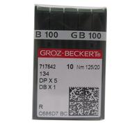 ckpsms GROZ-BECKERT Aiguilles - #DBx1 Groz Beckert 100PCS Aiguilles de Machine à Coudre Beckert DBX1 1738 16X257 (Groz Beckert DBX1 20/125)