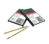 ckpsms GROZ-BECKERT Needle - 20pièce Groz-Beckert 134-35LR, DPX35LR Aiguilles à Coudre en Cuir titaniques Gebedur (18/110)