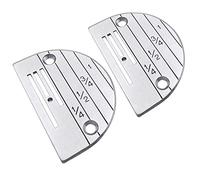 ckpsms KUNPENG - 2pièce # 12482LGW Plaque D'AIGUILLE ADAPTÉE pour Singer 95,96,Brother B736 B745 JUKI DDL-5550