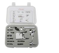 ckpsms KUNPENG - # CY-015 15 pièce Home Pieds Ensemble pour Faible Tige Couture Singer Brother Babylock Bernina Janome Consew Elna Viking Kenmore Riccar Yamata