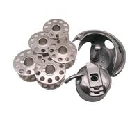 CKPSMS Marque - 1 ensemble de crochets de navette et bobines #KP-19422 compatible avec/remplacement pour les marques Singer 15-88, 15-89, 15-90, 15-91, 15-125, 15K88, 15K91, 191K11, 191K12, 191K12