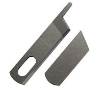 ckpsms Marque- 1 Jeu de Lames de Couteaux supérieurs et inférieurs #412585 et 412749 Compatible avec/Remplacement pour Marque Singer 14u12a, 14u13, 14u65 14U