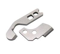 CKPSMS Marque -1 Set #788127007+788013009 Couteau supérieur et inférieur compatible avec Janome 8002DX 9102D 9200D 9300DX DM234 204D Elna 664+