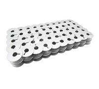 ckpsms Marque -100pièce # 40264AS / 55623AS BOBINES en Aluminium avec Fente pour Enrouleur Compatible avec JUKI Brother Industriel À Aiguille Unique (100pièce)