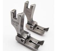 ckpsms Marque - # 12463HR Pied presseur Droit articulé avec Guide pour Point de Finition pour Machines à Coudre industrielles à Aiguille Unique (3/8")