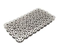 ckpsms Marque - #18034 Grandes BOBINES Bobines en métal de Taille M Compatible avec Singer JUKI CONSEW (50PCS)