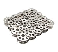 CKPSMS Marque - #18034 Grandes BOBINES Bobines en métal de Taille M Compatible avec Singer JUKI CONSEW (20PCS)