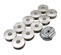 ckpsms Marque-1Boîte à canette et 10bobines#0040777000 1PCS+330.026.030 10PCS compatibles avec/Remplacement pour Bernina Marque 117,217,317,517,540,542,544,640,740,750,850(Boîte à canette& Bobines)