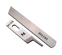 CKPSMS Marque- 1SET #201121A+202295 Couteau inférieur et couteau supérieur Compatible avec/Remplacement pour Juki Marque MO-6800 Series et Pegasus Marque Machine à coudre surjeteuse