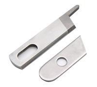 ckpsms Marque- 1SET Couteau supérieur#412585&Couteau inférieur#550449 Compatible avec/Remplacement pour Singer Marque 14CG744,14CG754,14U555 Babylock Marque BL202, BL302, BL400