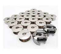 ckpsms Marque -2pièce Boîte à canette 9076 14mm + 20 BOBINS Compatible avec/Remplacement pour Marque PFAFF 130 230 800 1211 1222# 9033S 20PCS+BC-PF9076 (14) -NBL 2PCS