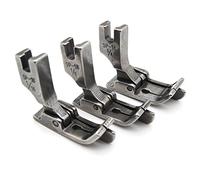 ckpsms Marque - 3 pièces Machine à Coudre Industriel hinged Guide Droite Pied Compatible avec/Remplacement pour Juki Marque Consew Marque # SP-18 1/16+1/8+1/4 1 Set