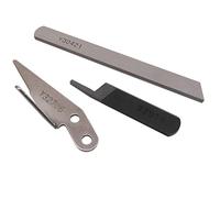 CKPSMS Marque -#32914+30421+32706 1SET COUTEAU SUPÉRIEUR/INFÉRIEUR ET COUPE-CHAÎNE À FIL Compatible avec/Remplacement pour YAMATO marque OVERLOCK DCZ-361 DCZ-503
