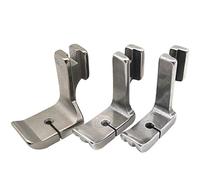 ckpsms Marque -# 36069DG Pied de presseur de tuyauterie à Double trépan pour Machine à Coudre à Ajustement élevé ADAPTÉ pour JUKI Brother Singer CONSEW (1/8+3/16 +1/4)