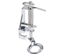 ckpsms Marque - #4021L Pied à piquage à Mouvement Libre Machine à Coudre Grand Pied presseur à Quilting en métal pour Singer à Faible Jambe Brother Babylock Janome Kenmore(Pied-de-biche piqué Libre)