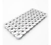 ckpsms Marque -50pièce # 40264AS / 55623AS BOBINES en Aluminium avec Fente pour Enrouleur Compatible avec JUKI Brother Industriel À Aiguille Unique (50pièce)
