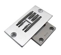 ckpsms Marque -#541936 + 541647 1 Set Plaque DE Gorge/Chien d'alimentation Compatible avec/Remplacement pour la Machine 20U Zig ZAG de la Marque Singer