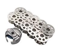 CKPSMS Marque - #BC-DBM(2)-NBL1 1PCS+18034 10PCS 'M' Boîte à canette #18045&bobines #18034 Compatible avec/Remplacement pour marque CONSEW 206RB 225,226,226R marque Singer 111W