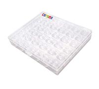 CKPSMS Marque - Bobbins en plastique à insertion #172222P adaptables pour Singer 66 99 Class Bernina 719 White 8600 8800 (36PCS+BOX)