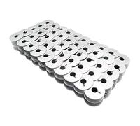 CKPSMS Marque-Bobines en Aluminium#9033A Compatible avec/Remplacement pour Pfaff Marque domestique130,230,360,1197,1471,1473,1475,1530,2026,7560 Industriels138,335,438 Adler Marque 67,68,69(100 pièce)