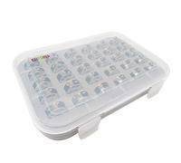 ckpsms Marque -Bobines en métal # 172222 Propres aux Classes de Singer 66,66-6, 99, 99-13, 185, 185CL, 192,201 (30PCS+Box)