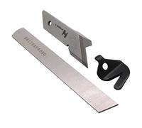 ckpsms Marque -Couteaux OVERLOCK pour Coupe-CHAÎNE SUPÉRIEURE ET INFÉRIEURE ET Fil #B4111-804-00A+B4118-804-000+B1528-804-000A - Compatible avec/Remplacement pour la Marque JUKI MO-816 Classe