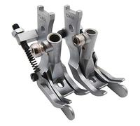 CKPSMS Marque - #GCGR-1245+GCGL-1245 - Chaque pied de guidage de bord à ressort droit et gauche est compatible avec/remplacement pour Pfaff Brand 1245, 545, 145, 335 (taille : 4 mm)