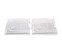 CKPSMS Marque - Lot de 2 couvercles de bobine à plaque coulissante #830302002 compatibles avec les machines à coudre Elna Necchi, marque Husqvarna Viking