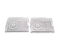 CKPSMS Marque - Lot de 2 plaques de recouvrement de bobine/crochet compatibles avec la marque Pfaff Hobby 1122/1132/1142 Elna 2600, 2800,5200 Janome(Newhome) Marque 18W