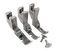 CKPSMS Marque -#P363+P36LN+P36L Haut Tige 3 pièces Cordon Gauche, WELTING Jeu de Pieds pour Fermeture Éclair Compatible avec Brother B758 B781 PQ1300 PQ1500 Juki DDL-8700 /-9000 TL98E Singer 31-15 95
