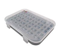 CKPSMS Marque : X52800150 - Bobines en plastique compatibles avec les machines à coudre Husqvarna Viking Emerald 116 118 183 (30 pièces + boîte)