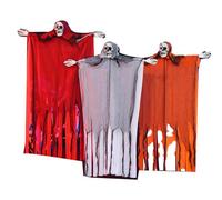 CKQshenKouyicKQ Ornement fantôme Suspendu, Ornement d'atmosphère de pièce secrète, décoration fantôme Suspendue effrayante d'halloween for Maison hantée for Porche(L)