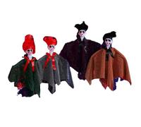 CKQshenKouyicKQ Ornement fantôme Suspendu, Ornement d'atmosphère de pièce secrète, décoration fantôme Suspendue effrayante d'halloween for Maison hantée for Porche(N)