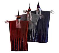 CKQshenKouyicKQ Ornement fantôme Suspendu, Ornement d'atmosphère de pièce secrète, décoration fantôme Suspendue effrayante d'halloween for Maison hantée for Porche(F)