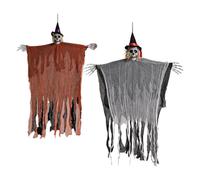 CKQshenKouyicKQ Ornement fantôme Suspendu, Ornement d'atmosphère de pièce secrète, décoration fantôme Suspendue effrayante d'halloween for Maison hantée for Porche(P)