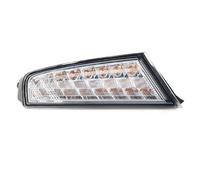 CKRKSRUTH Feu arrière clignotant feu stop ensemble coque blanche lumière de voiture pour Lincoln pour MKZ 2013-2016 44463DT 14264NN