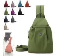 CKryzillix 2026 Premium 3 in 1 Anti-Theft Travel Tote Bag, Waterproof 2-Way Commuter Bag, Oxford Fabric Backpack for Outdoors(Green)
