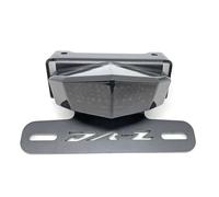 CKryzillix Clignotant LED Moto, Clignotant Moto Pièce modifiée Utilisation adaptée pour Moto Suzuki DRZ 400S 400E 400SM, Cadre de Protection Utilisation adaptée pour Garde-Boue arrière(Black)