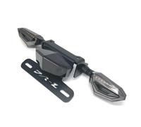 CKryzillix Clignotant LED Moto, Clignotant Moto Pièce modifiée Utilisation adaptée pour Moto Suzuki DRZ 400S 400E 400SM, Cadre de Protection Utilisation adaptée pour Garde-Boue arrière(Sky Blue)